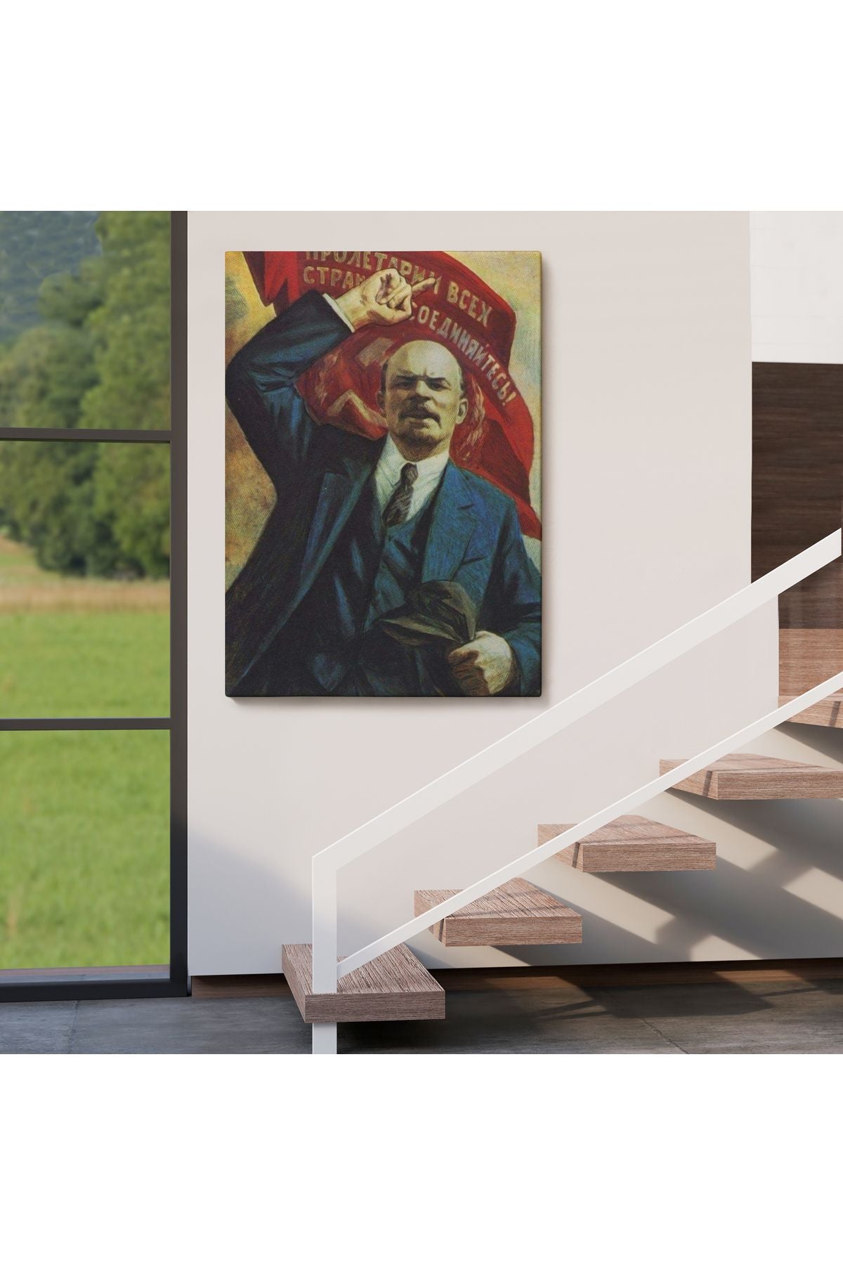 Vladimir Ilyic Lenin Dekoratif Duvar Tablosu-6235