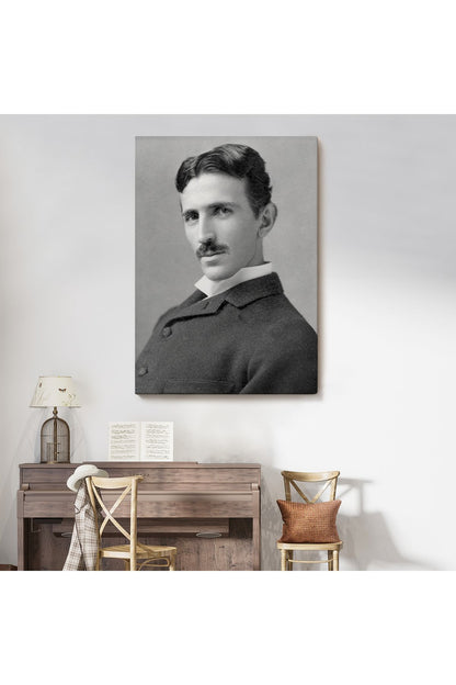 Nikola Tesla Dekoratif Duvar Tablosu-6172