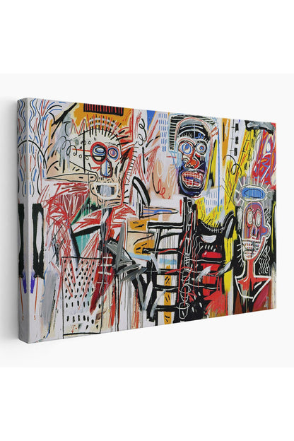 Jean Michel Basquiat'in Untitled Kanvas Tablo-5056