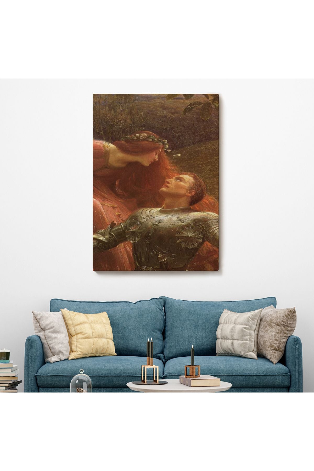 Özel Tasarım, Dekortif BaskıMerhametsiz Kadın Duvar Tablosu-6098