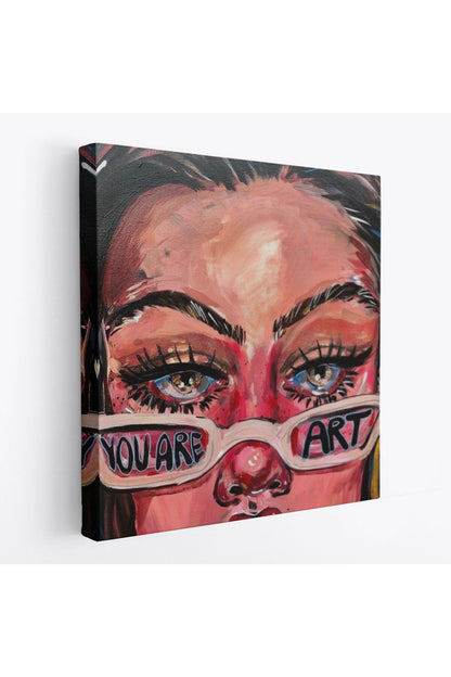 You Are Art Kanvas Tablo, Pop Art-5862