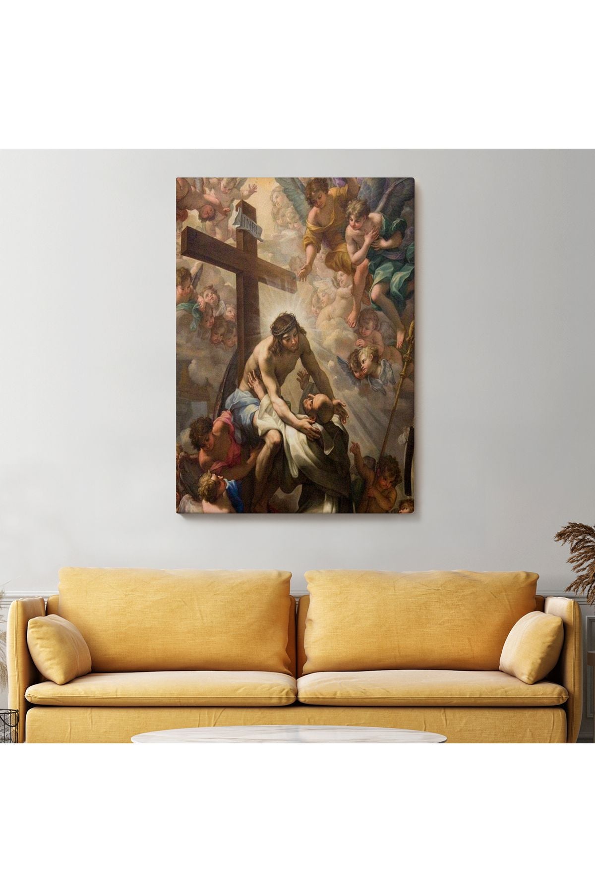 Kanvas Tablo, Duvar Dekoru, Hristiyan Hediyesi Agape 6247 BUNGKNV