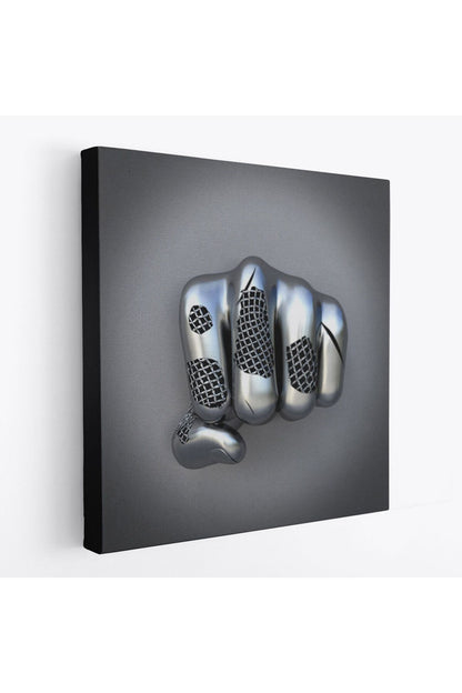 Metalik 3D Efektli Modern Kanvas Tablo-5361
