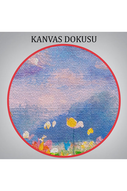 Kır Çiçekleri Kanvas Tablo-5908