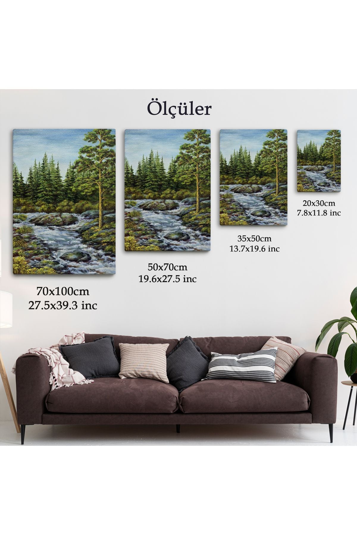 Ormandan Akan Akarsu Tablo-5973