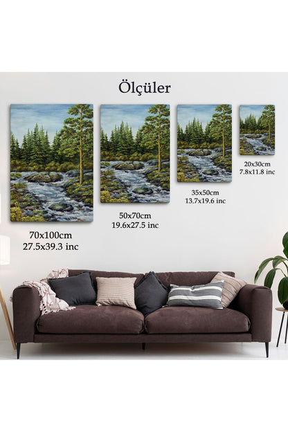 Ormandan Akan Akarsu Tablo-5973