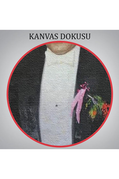 Keskin Bakışlı Atatürk Tablosu-6553