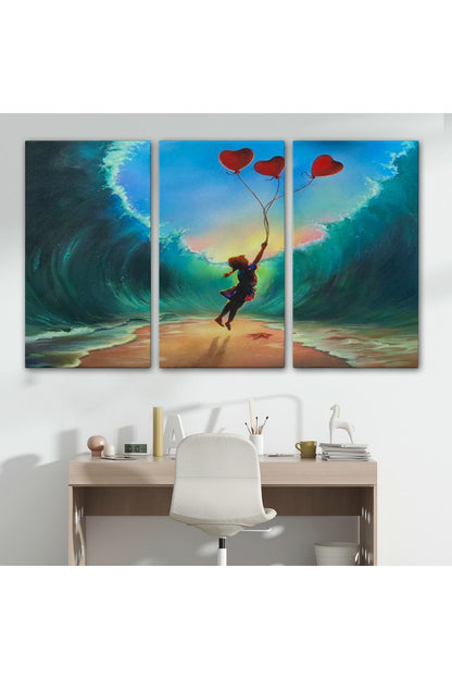 Özel Tasarım, Dekortif BaskıAşk Kurtarır Tablosu -6650