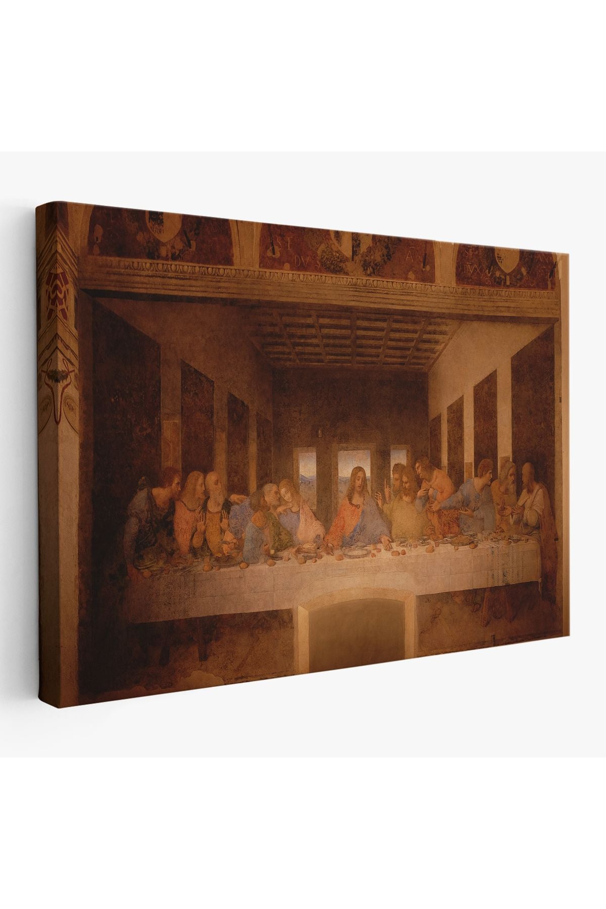 Da Vinci'nin Son Akşam Yemeği Kanvas Tablo-5188
