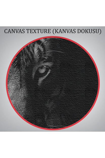 Kaplan Dekoratif Kanvas Tablo 1163