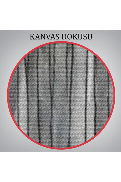 Bütün Uyuyanları Uyandırmaya Bir Uyanık Yeter Sürreal Duvar Tablosu-6070