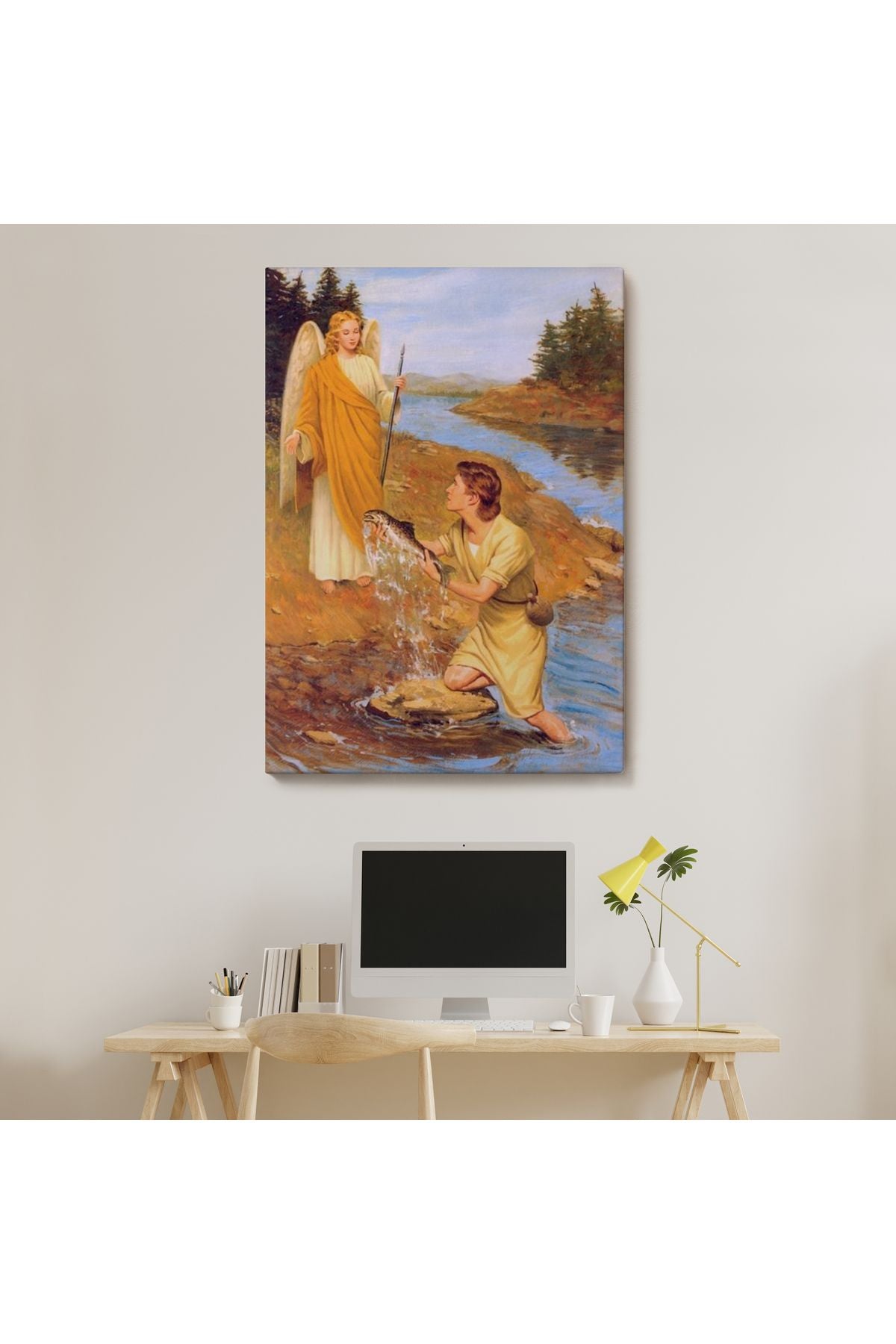 Başmelek Aziz Raphael Duvar Tablosu-6360