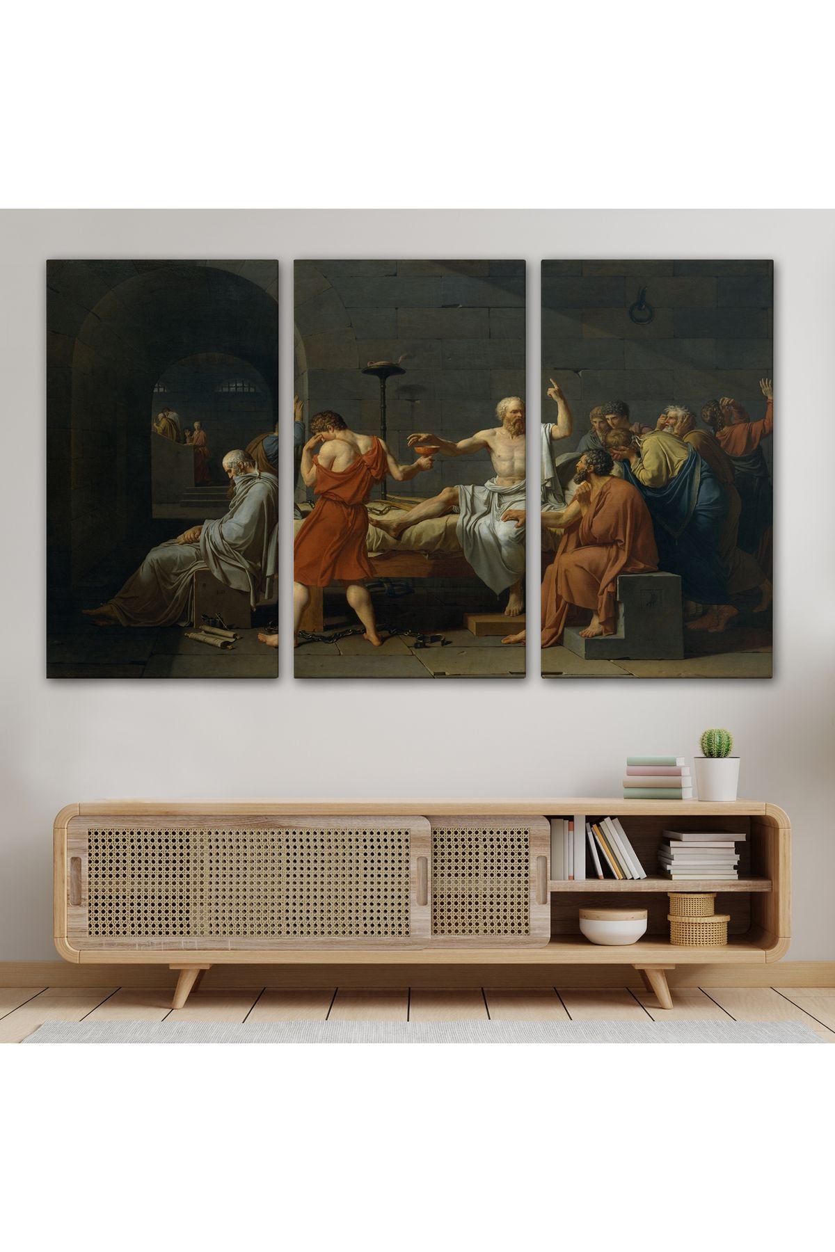 Son Akşam Yemeği Leonardo Da Vinci Kanvas Tablo-5057