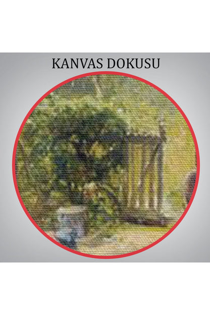 Rus Köylüsü Kadın ve Tavukları Duvar Tablosu-6055