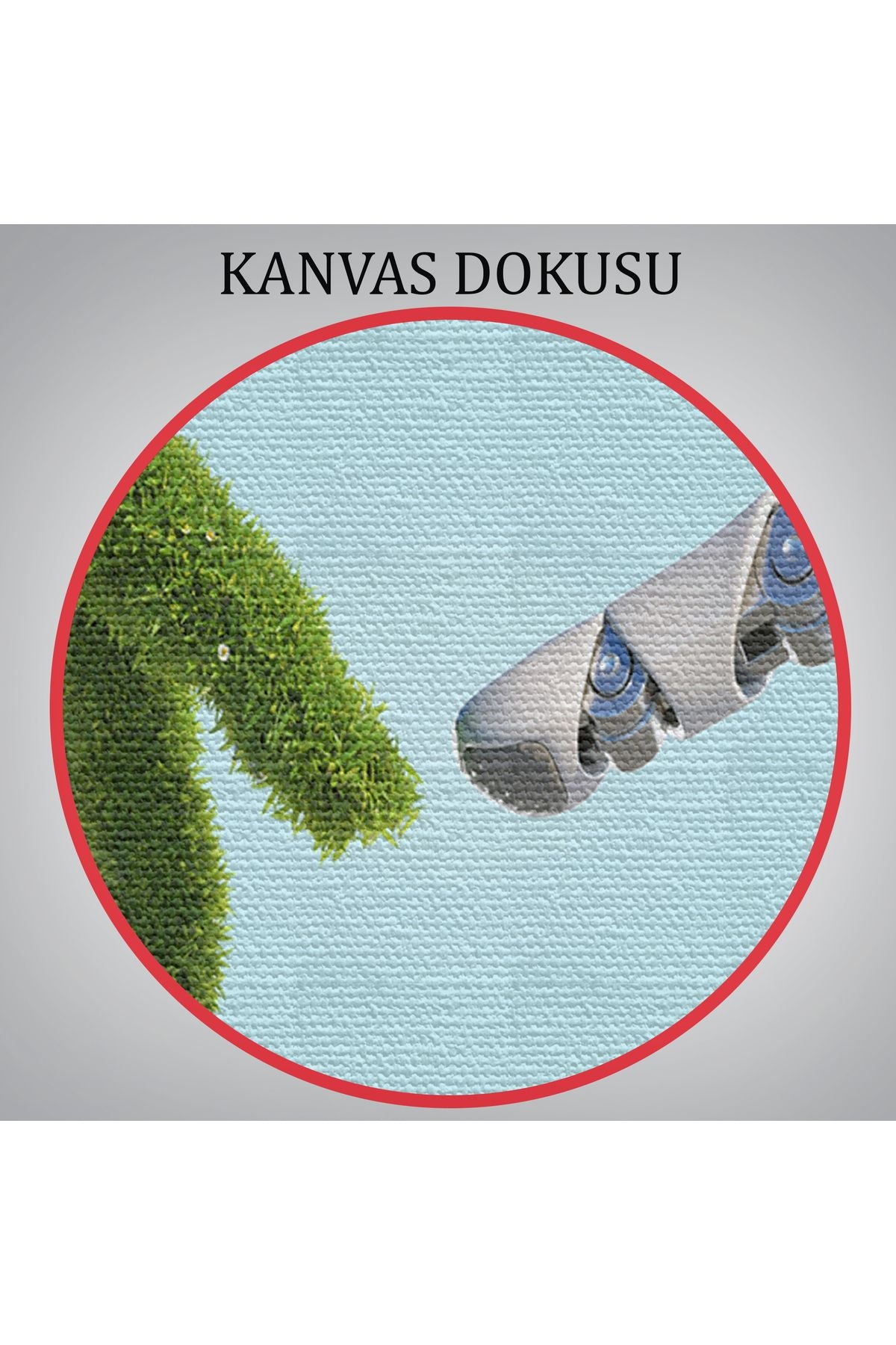 Doğa Ve Teknoloji Soyut Dekoratif Kanvas Duvar Tablosu-3588
