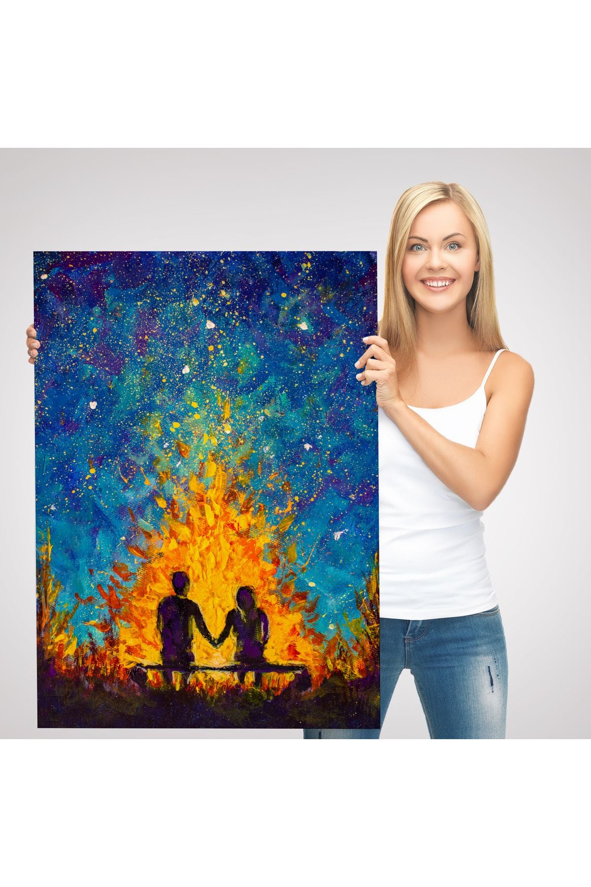 Nevruz Ateşini İzleyen Aşıklar Tablosu-5995