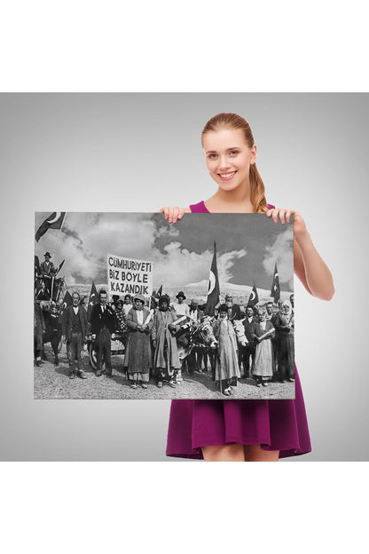 Biz Cumhuriyeti Böyle Kazandık Tablosu-6573