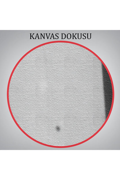 Atatürk Portre Tablosu Mustafa Kemal Atatürk Dikdörtgen Dekoratif Kanvas Tablo-FÖ-139