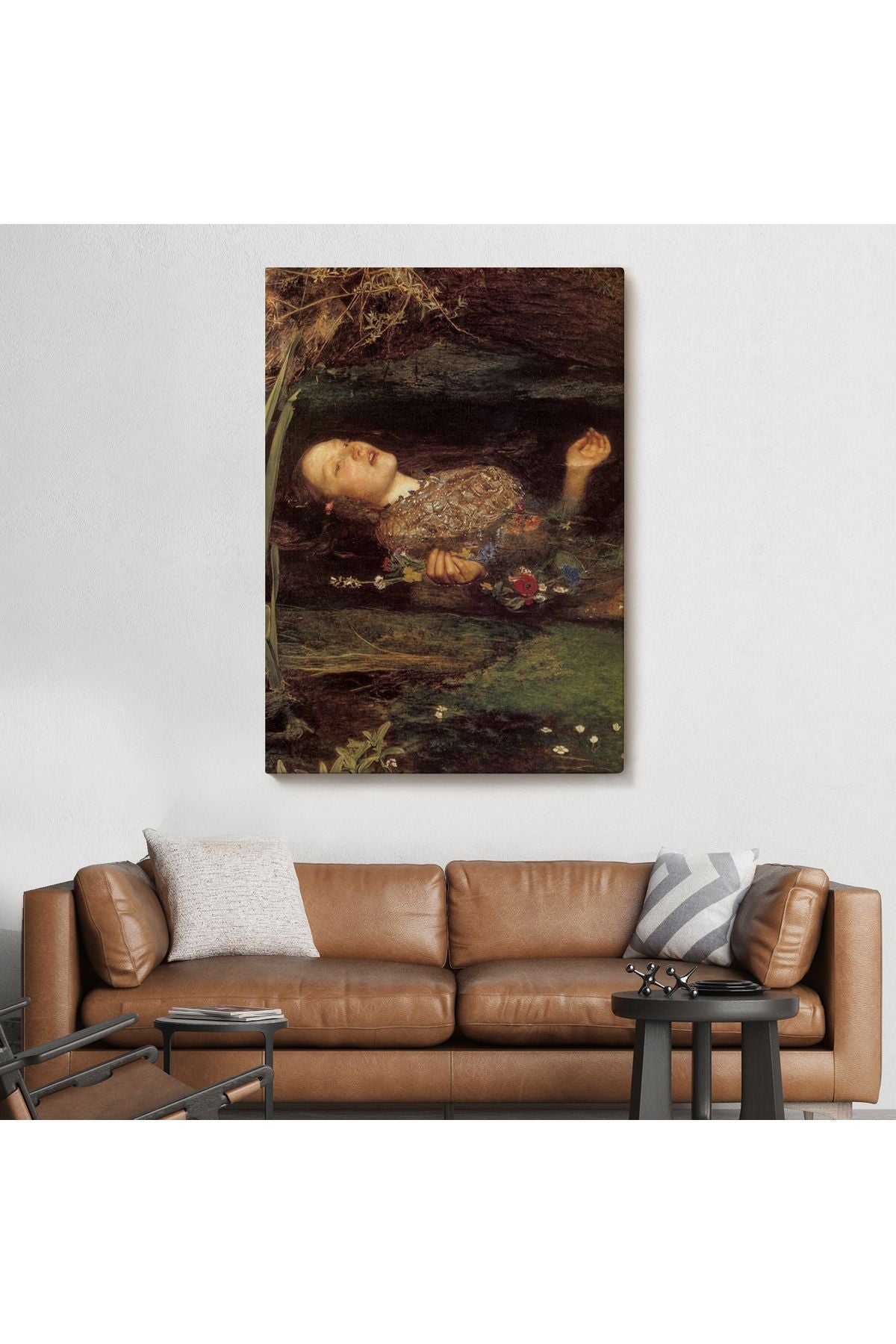 Tshp seri001 Shakespeare'in Ophelia'sı Hamlet Dekoratif Duvar Tablosu-6319