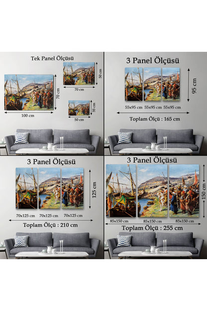 Fatih Sultan Mehmet'in İstanbul Kuşatması, Gemileri Karadan Yürütme Tablosu-6616