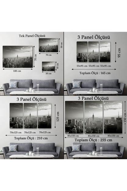 New York Şehir Manzarası Tablosu-6593