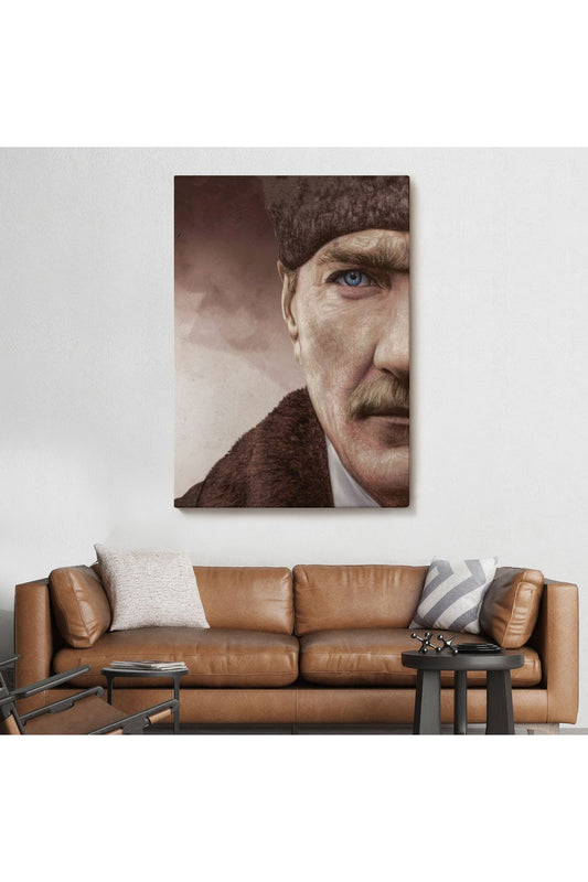 Mustafa Kemal Atatürk Dekoratif Duvar Tablosu -6166
