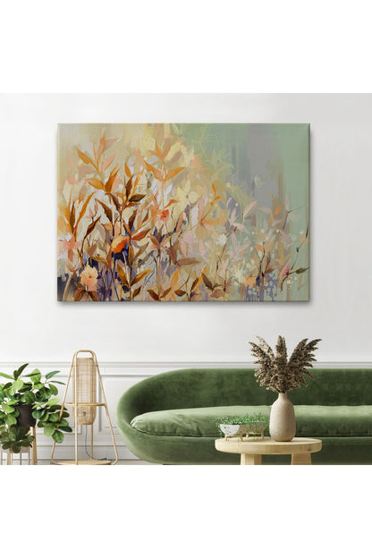 Renkli Yapraklar Duvar Tablosu-1240