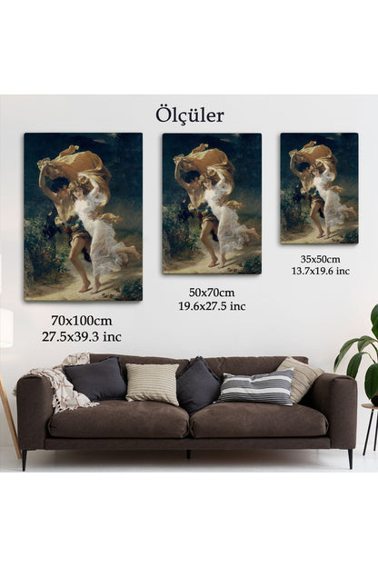 Fırtına Dekoratif Duvar Tablosu-6105