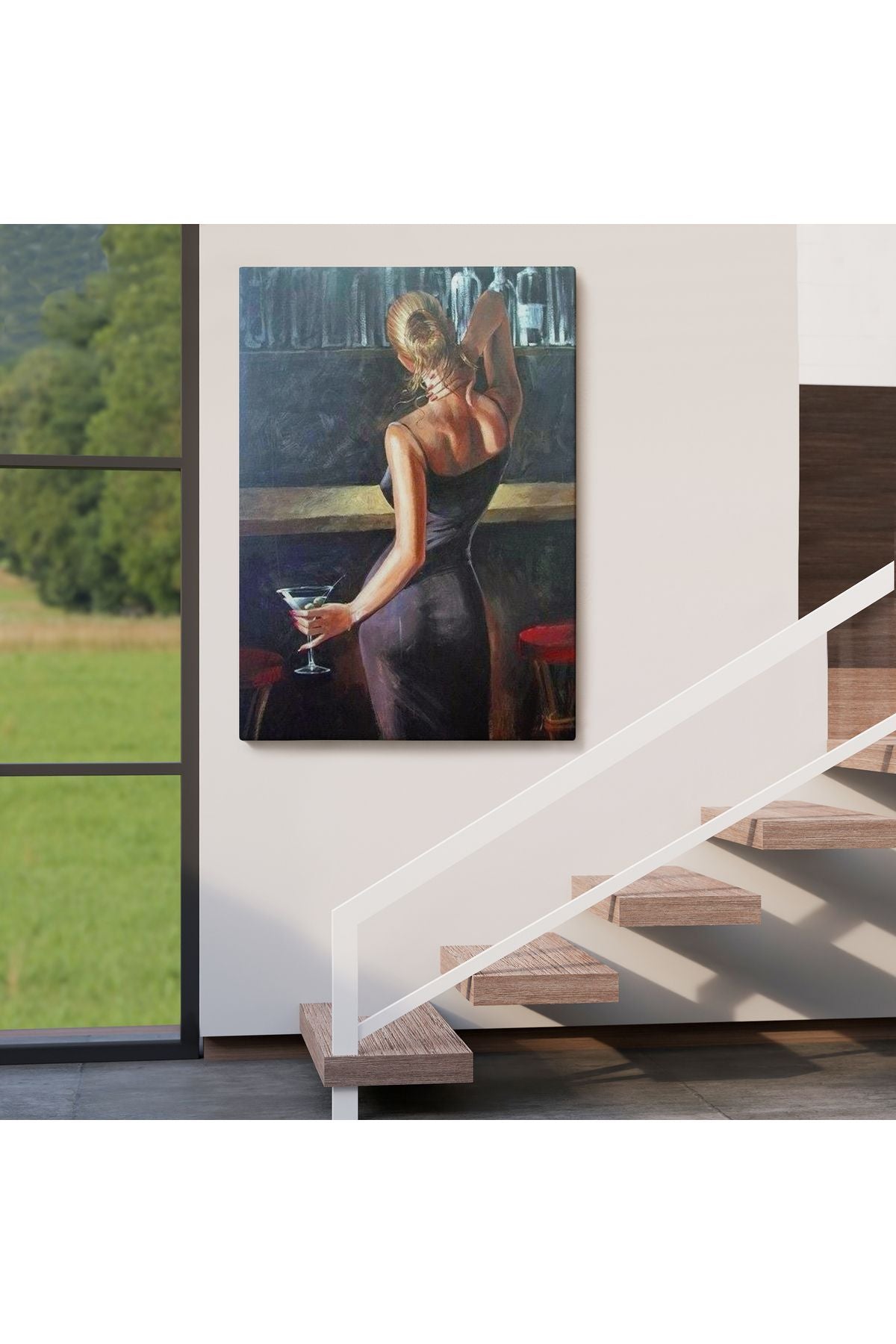 Kadın Kanvas Tablo-5249