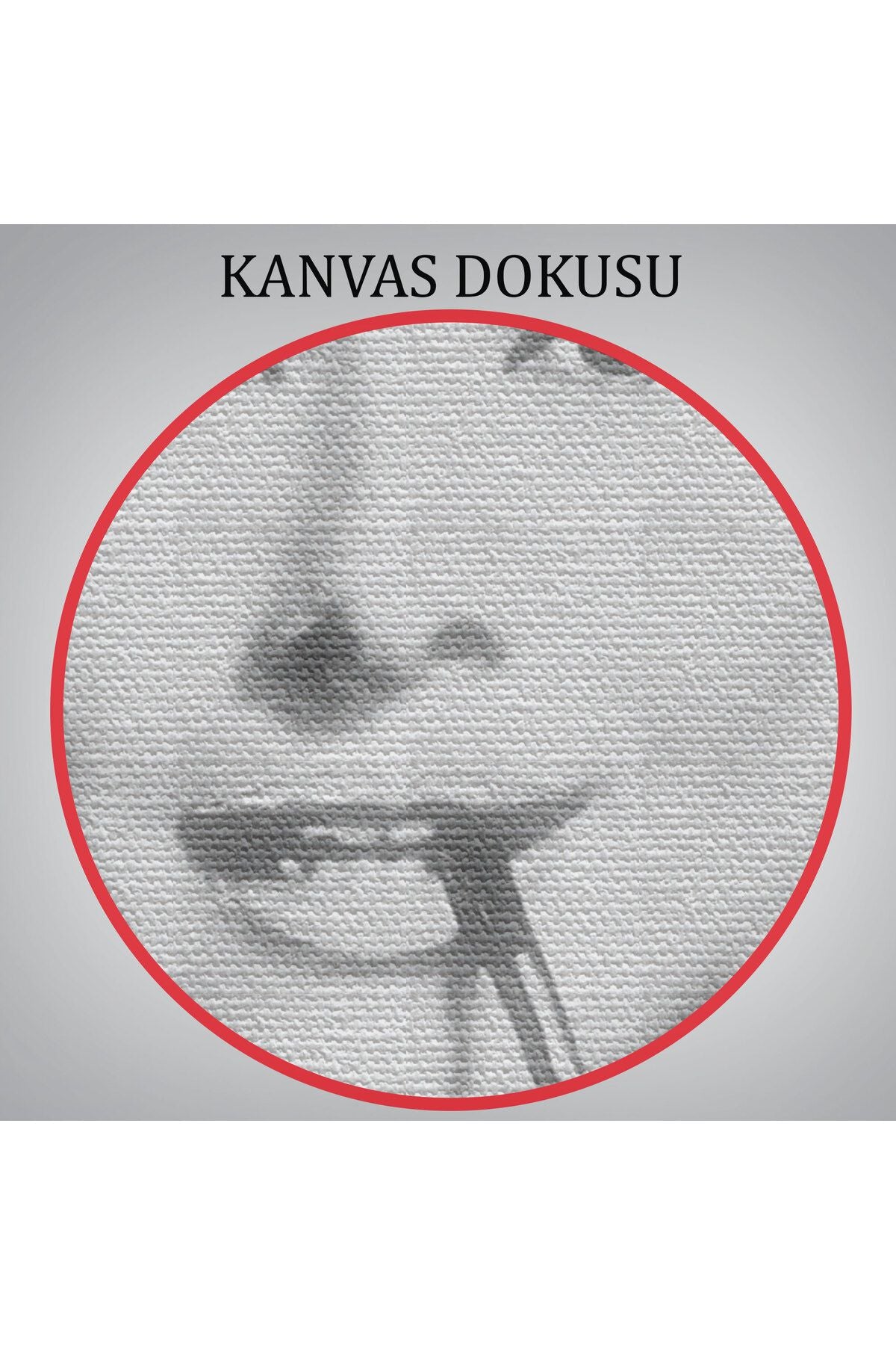 Audrey Hepburn'ün Siyah Bayaz Kanvas Tablosu-5071