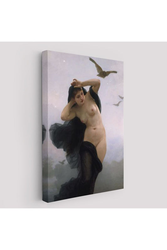 HG William-Adolphe Bouguereau The Night Duvar Tablosu-6066