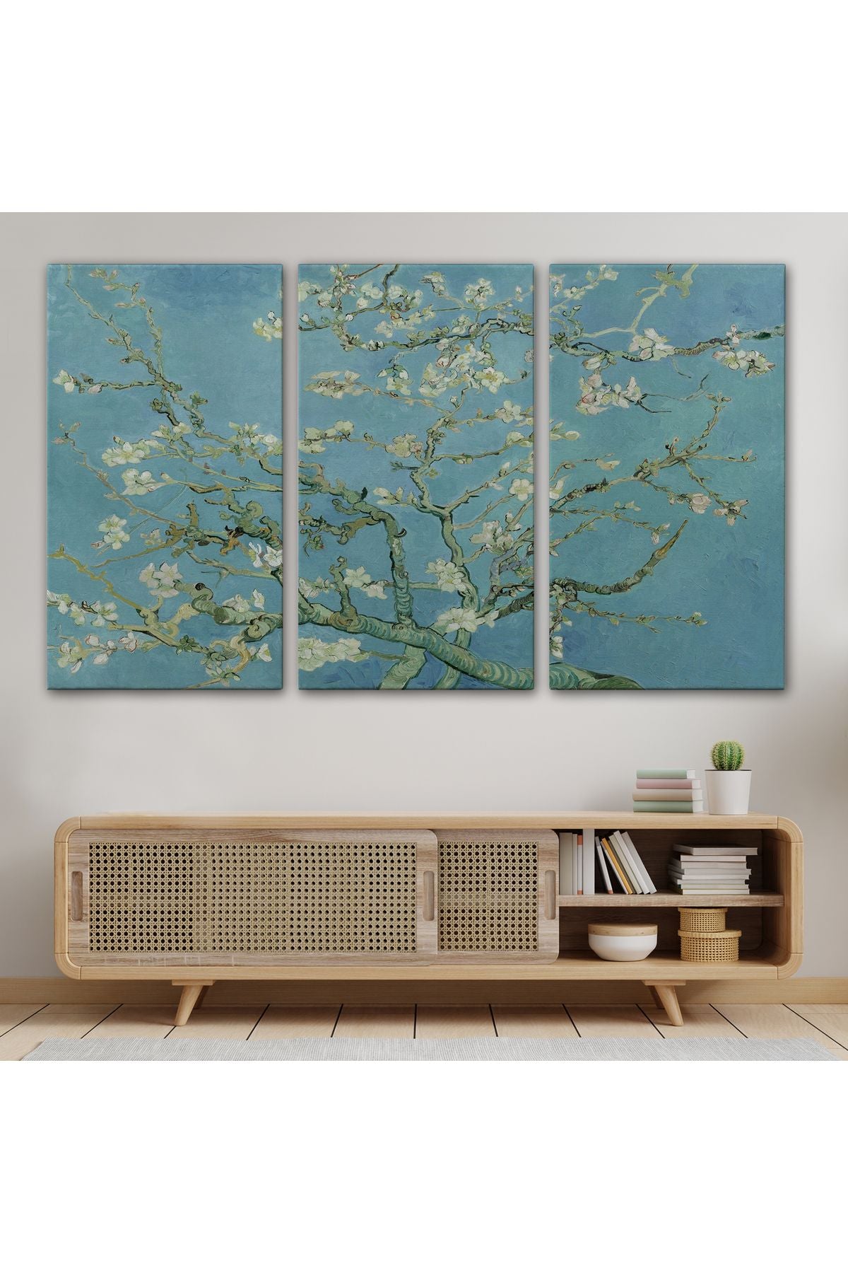 Vincent Van Gogh-Blossoming Badem Ağacı Eseri / Blossoming Almond Tree (1890)-5164