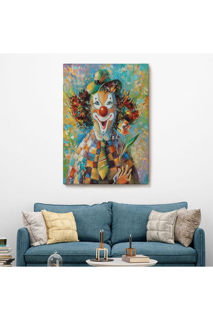 Renkli Palyaço Tablosu-5934