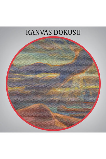 Yeryüzü ve Gökyüzü Duvar Tablosu-6581