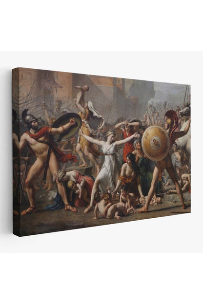 Antik Roma'da Sabineli Kadınların Müdahalesi Tablosu -6550