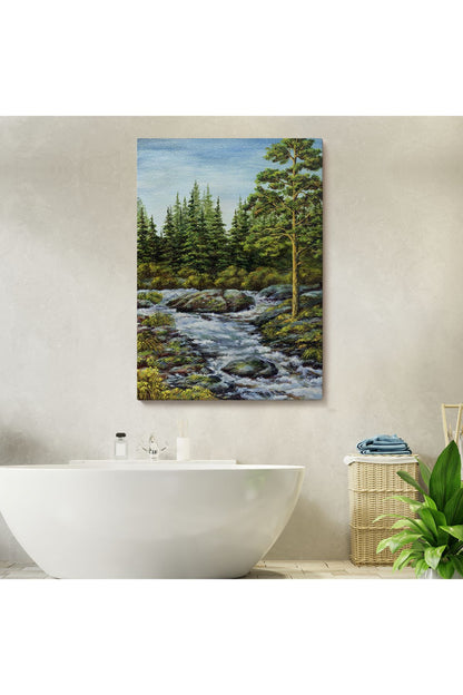 Ormandan Akan Akarsu Tablo-5973