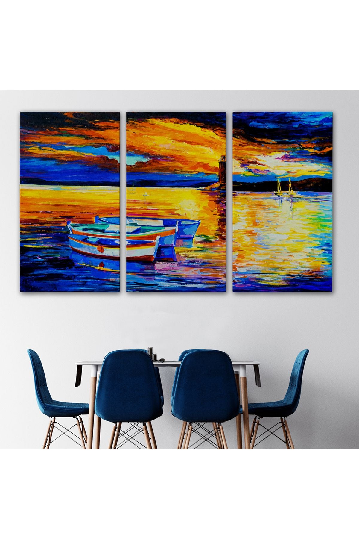 Okyanusun Gün Batımı Tablosu-1212