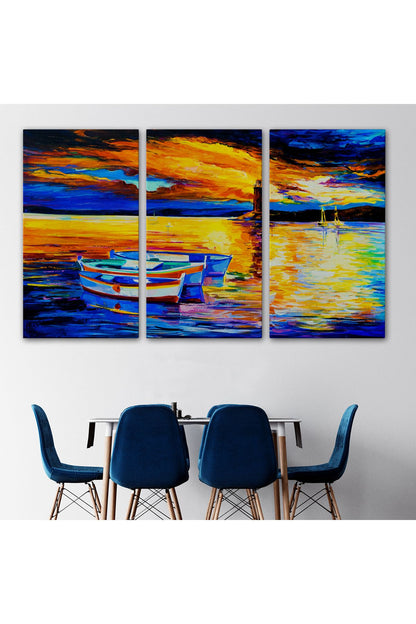 Okyanusun Gün Batımı Tablosu-1212