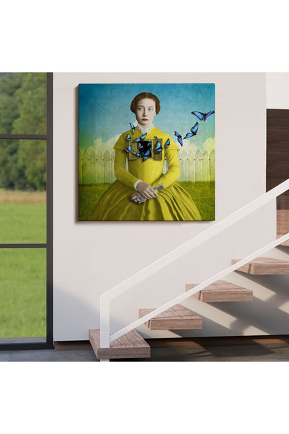 Ruhların Uçmasına İzin Ver, Gerçeküstü Sanat Kanvas Tablo-5853