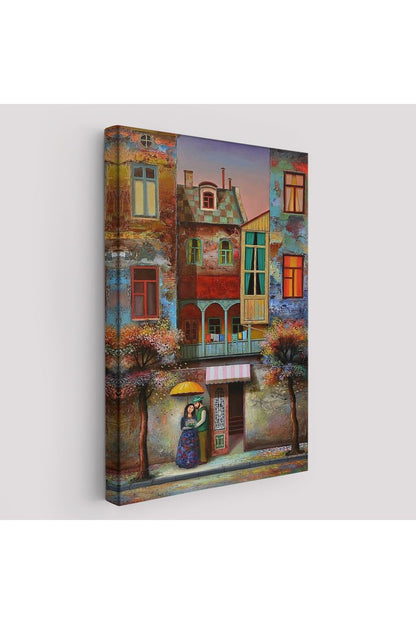 Aşık Çift Kanvas Duvar Tablosu-6046