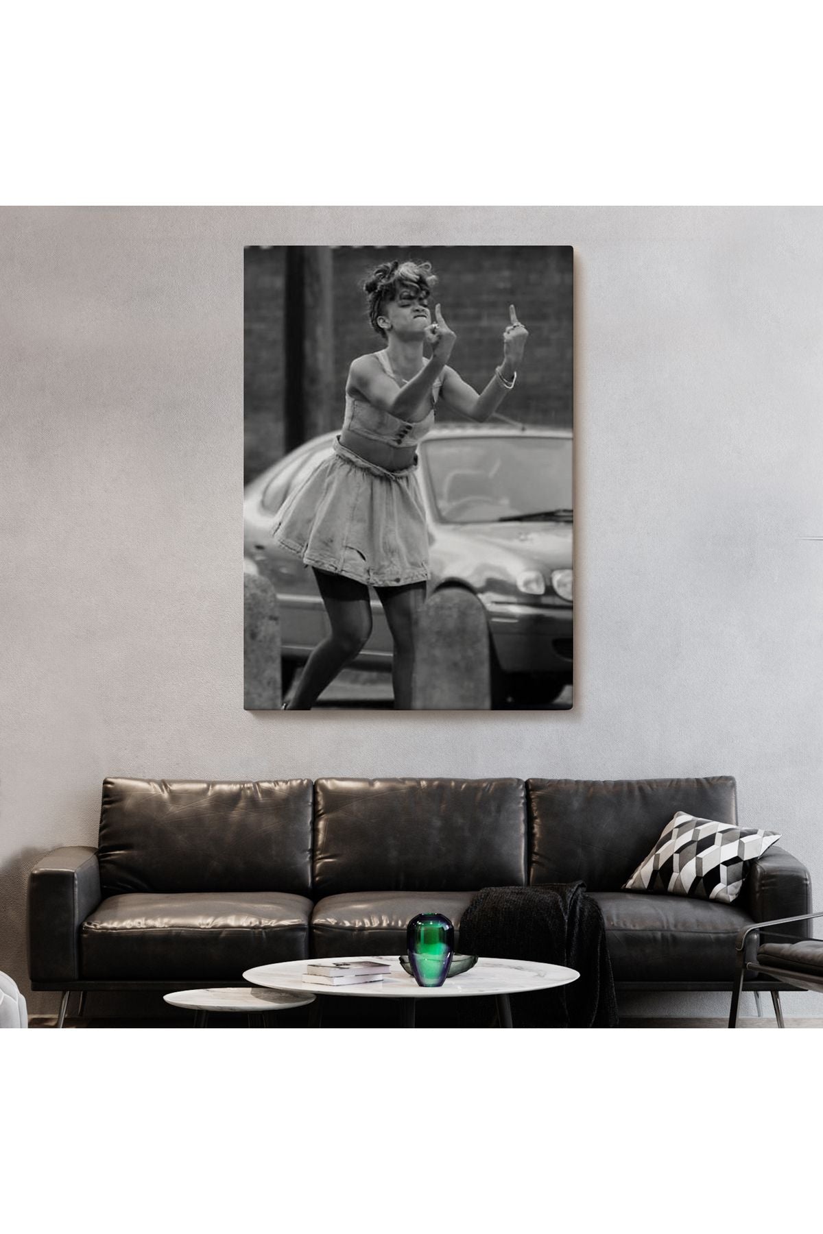 Beyonce Umrumda Değil Haraketi Duvar Tablosu-6033