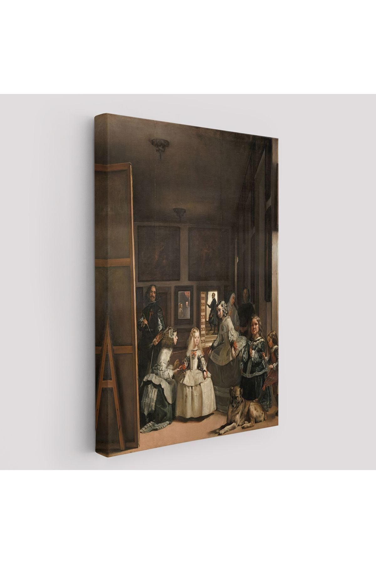 Özel Tasarım, Dekortif BaskıLas Meninas-Diego Velázquez Klasik Sanat Kanvas Tablo-5243
