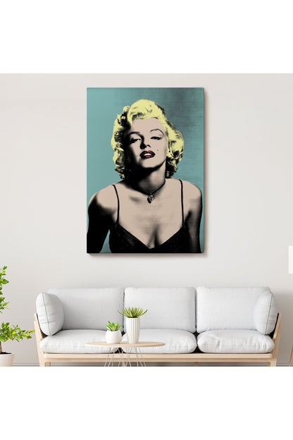 Marilyn Monroe Sarı Saçlı Seksi Kadın Modern Duvar Sanatı-5251