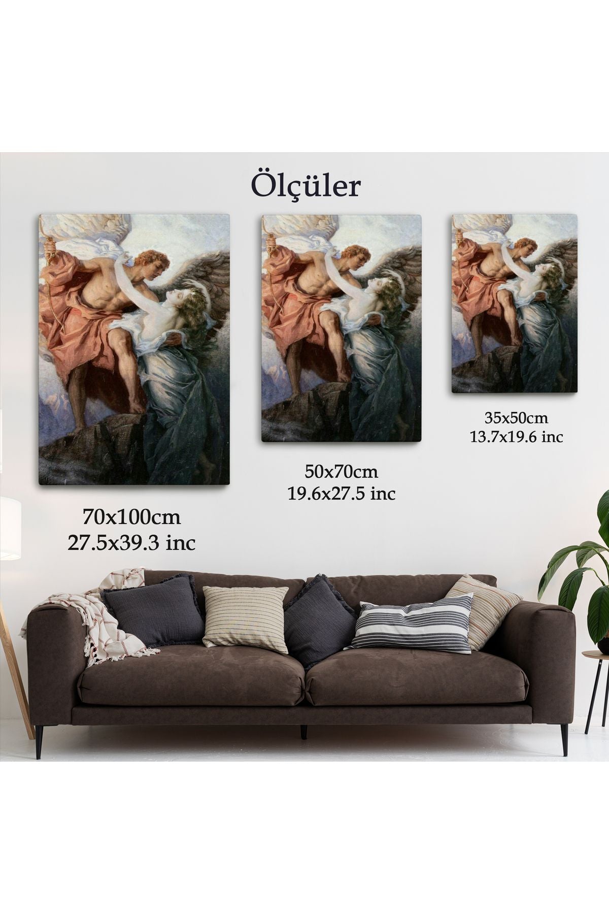 Gün Doğumu Yıldızı Herbert James Draper Dekoaratif Duvar Tablosu-6148