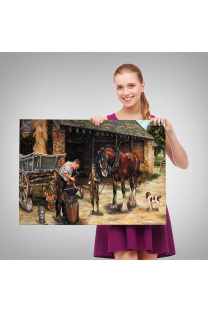 YB Ortacağ Alman Köyü Duvar Tablosu-6605