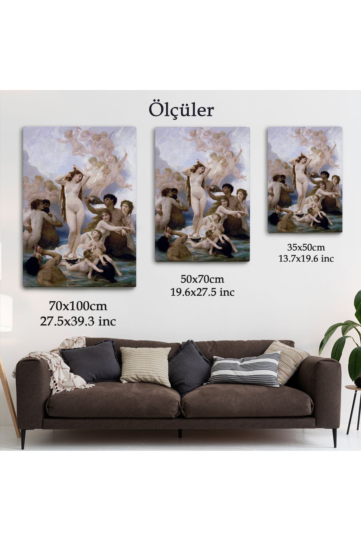 Venüsün Duğuşu Tablosu - Birth Of Venus William-Adolphe Bouguereau-6474