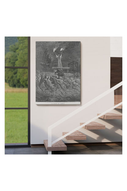 Kanvas Tablo, Duvar Dekoru, Şabat Dansı Eseri Gustave Dore 6174 BUNGKNV