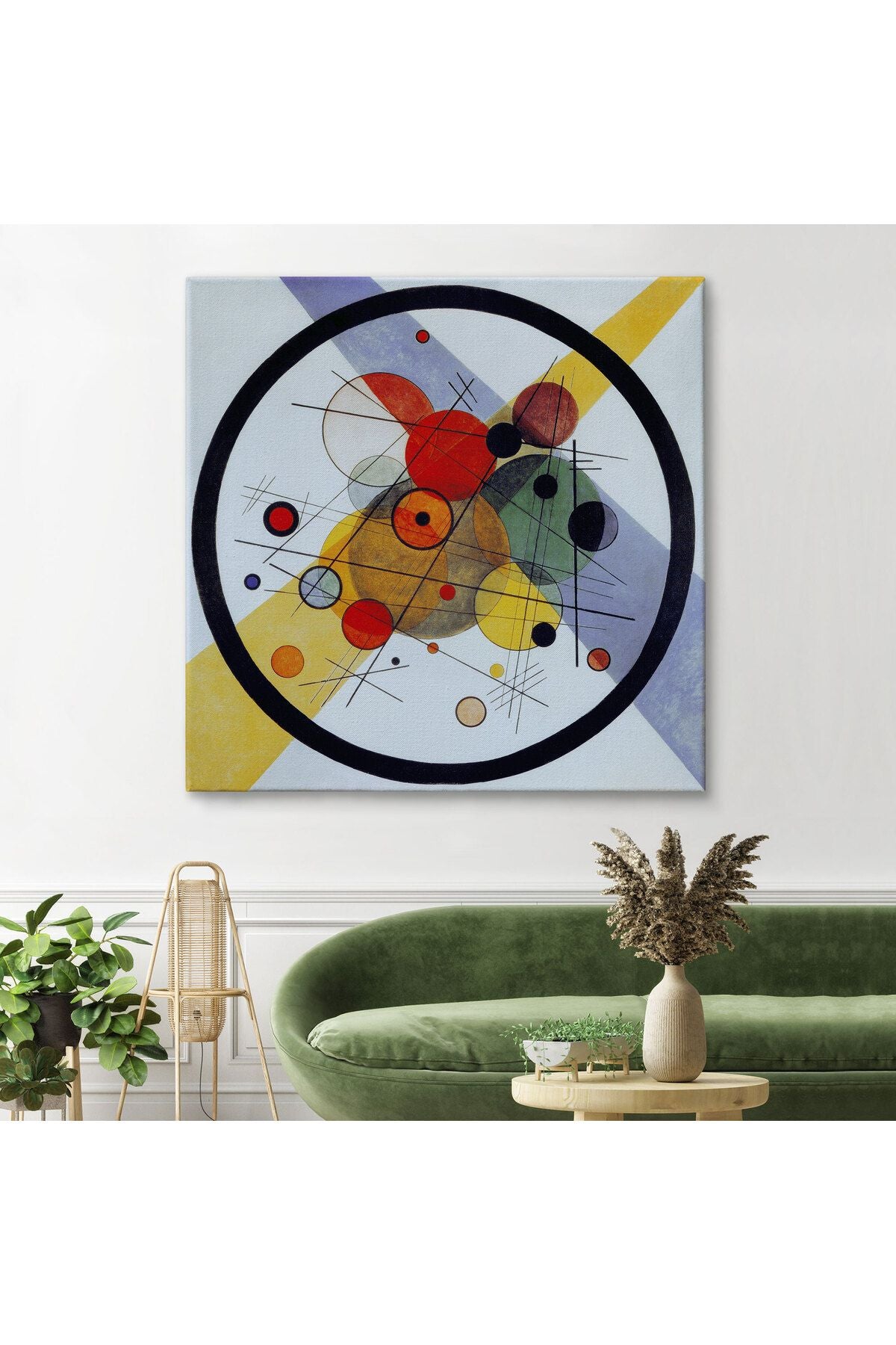 Soyut Temalı Kanvas Tablo-5882