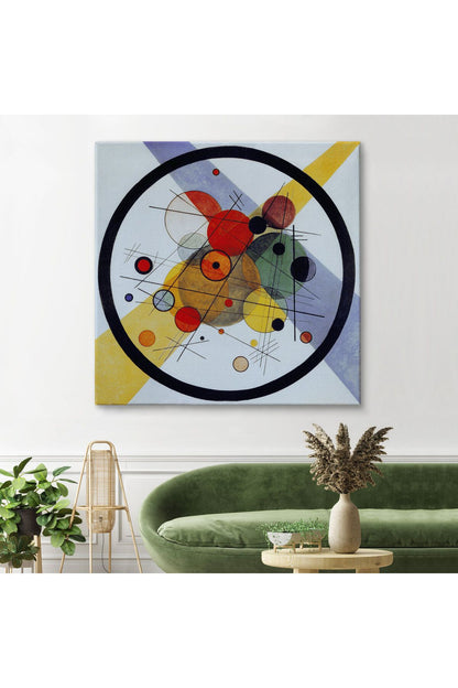 Soyut Temalı Kanvas Tablo-5882