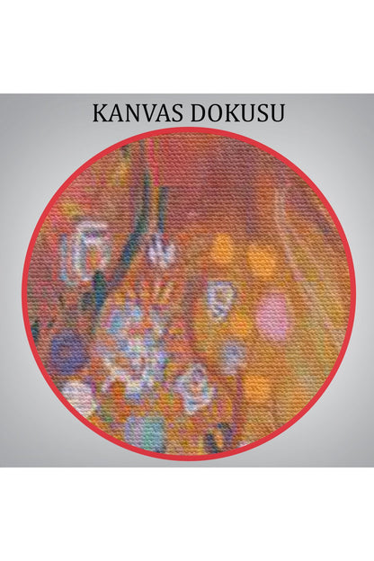 Sarışın Güzel Kadın Duvar Tablosu-6100